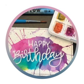 14. Februar 2026, 13.30 Uhr, Handlettering meets Watercolor" (inkl. Material) für Erwachsene