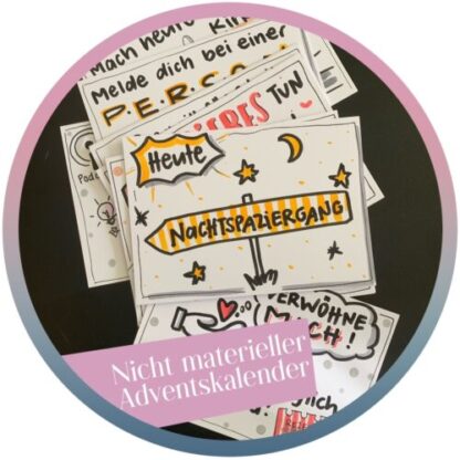 Kritzel-Spass "Nicht materieller Adventskalender" - Die Aufzeichnung 2024