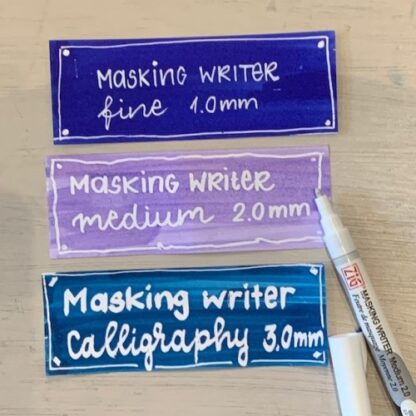 Masking Writer 1.0, 2.0 und Keilspitze