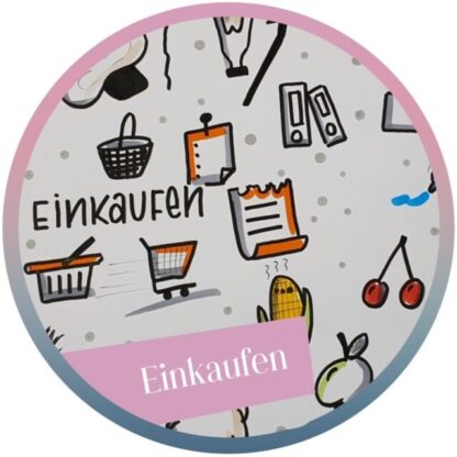 Aufzeichnung 2025, Kritzel-Spass "Einkaufen"