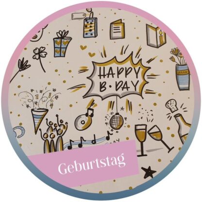 Aufzeichnung 2025, Kritzel-Spass "Geburtstag"