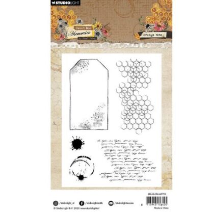 Clear Stamp Hintergrund-Muster / Etikette