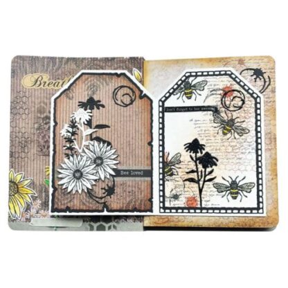 Clear Stamp Hintergrund-Muster / Etikette