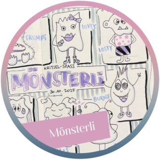 Aufzeichnung 2025, Kritzel-Spass "Mönsterli"