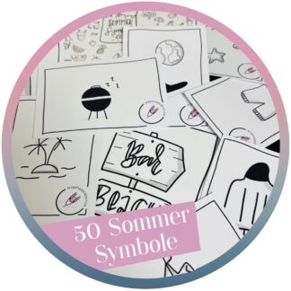 50 Sommer-Symbole zum Ausdrucken