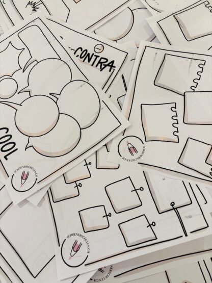 23 Templates / Vorlagen zum Ausdrucken