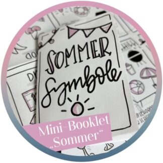 Mini-Booklet "Sommer" zum Ausdrucken