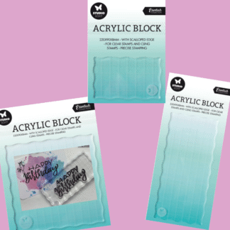 Acrylic-Block für Clear Stamps