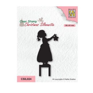 Clear Stamp kleines Mädchen