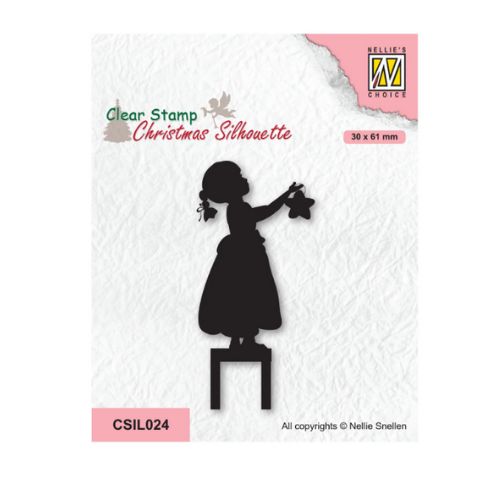 Clear Stamp kleines Mädchen