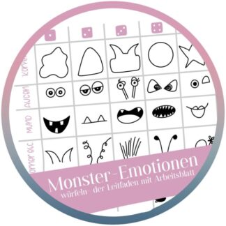 Monster-Emotionen würfeln – Der Leitfaden mit Arbeitsblatt