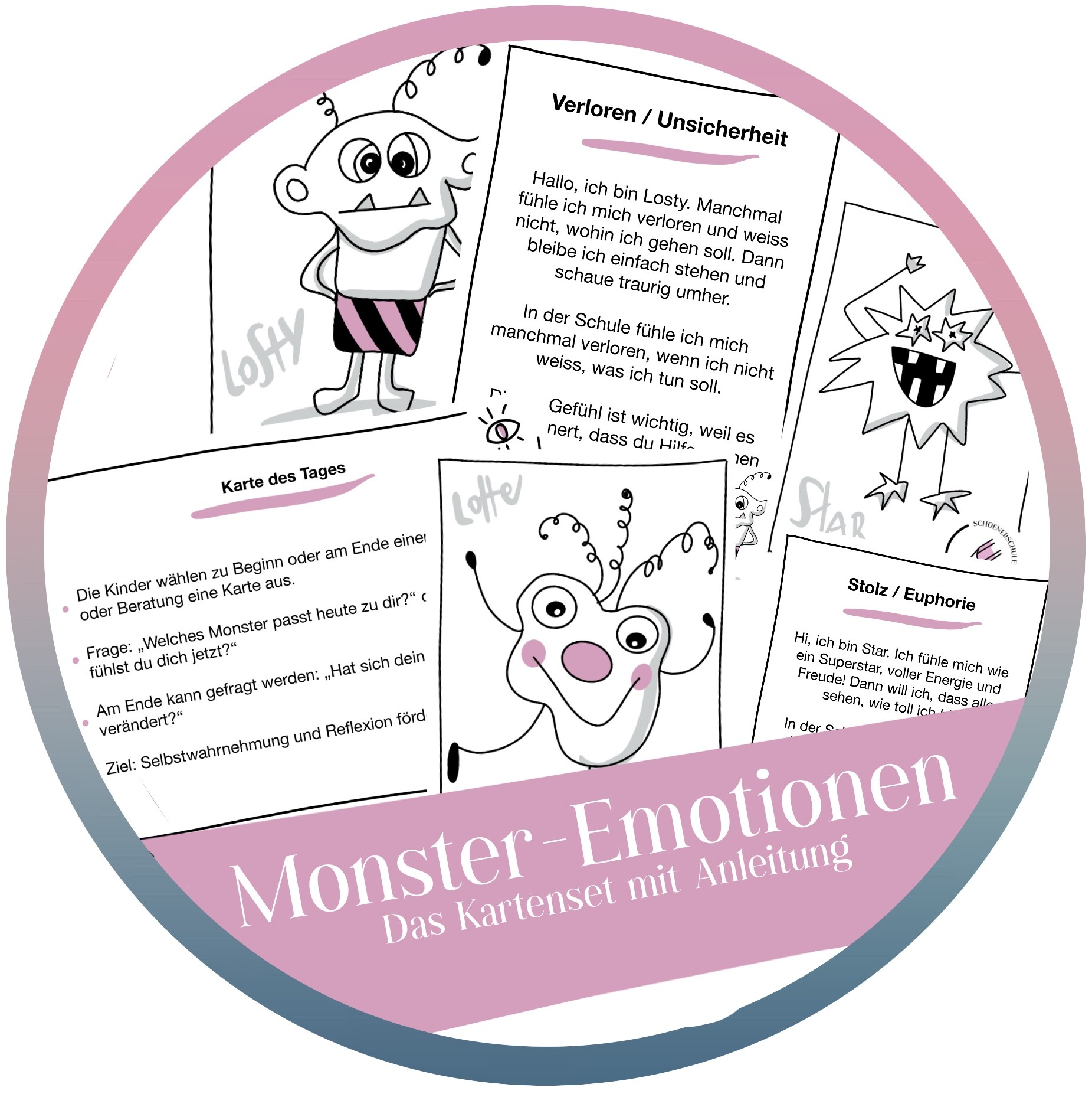 Monster-Emotionen – Das Kartenset mit Anleitung