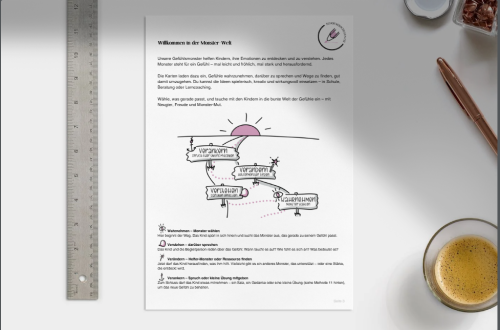 Monster-Emotionen – Das Kartenset mit Anleitung