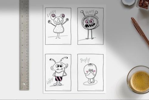 Monster-Emotionen – Das Kartenset mit Anleitung