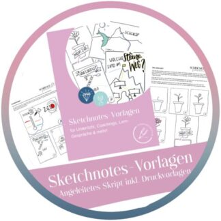 Sketchnotes-Vorlagen für die Schule, Coaching und mehr!