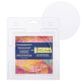 Gelli Plate Druckplatte Kreis, 10.16 cm