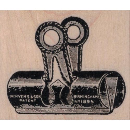 Holzstempel "Klammer"