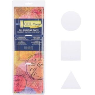 Gelli Plate Druckplatte 3er Set