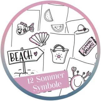 12 kostenlose Sommer-Symbole zum Ausdrucken