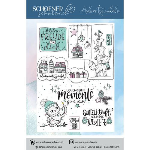 Clear Stamp "Adventsfunkeln"